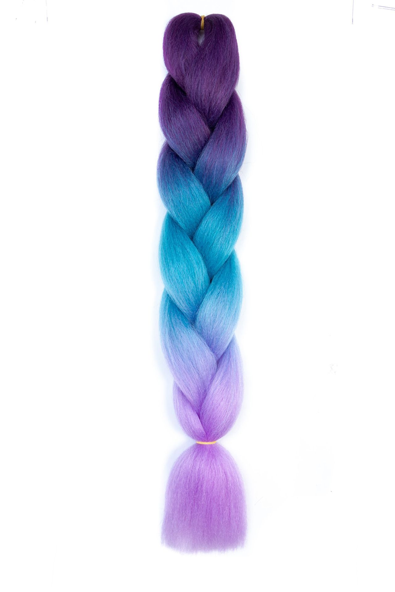 Trenza africana de colores para extensiones