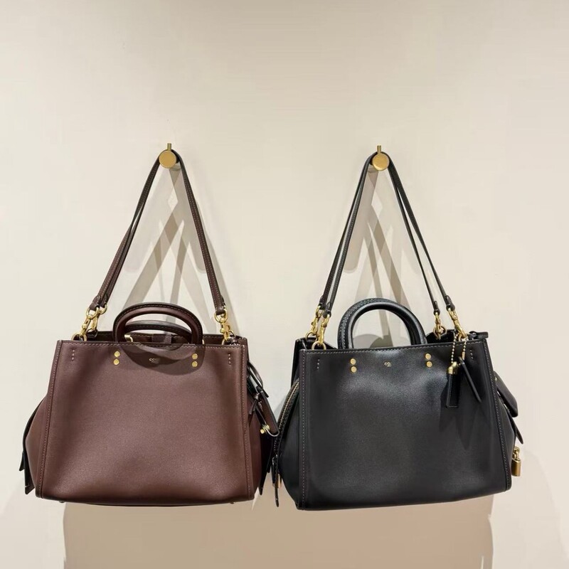 Koujia Genuine Leather Large-Capacity Tote Bag Briefcase Casual Fashion Handbag Shoulder Bag Women's Crossbody Bag