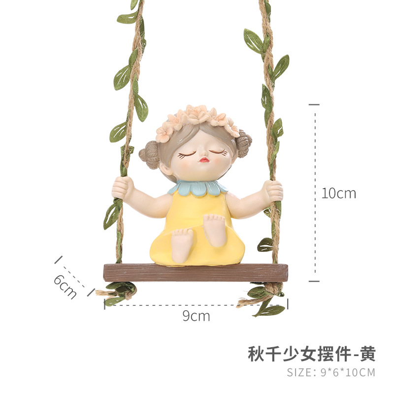 Swing Girl Adornamiento - Amarillo