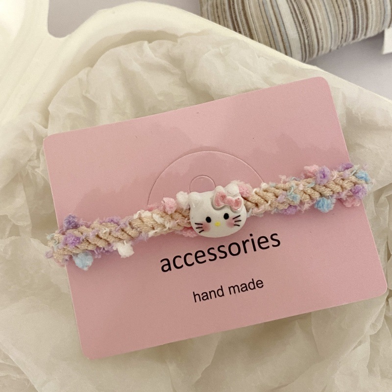 5718 컬러풀빈캣 헤어타이-블러쉬캣