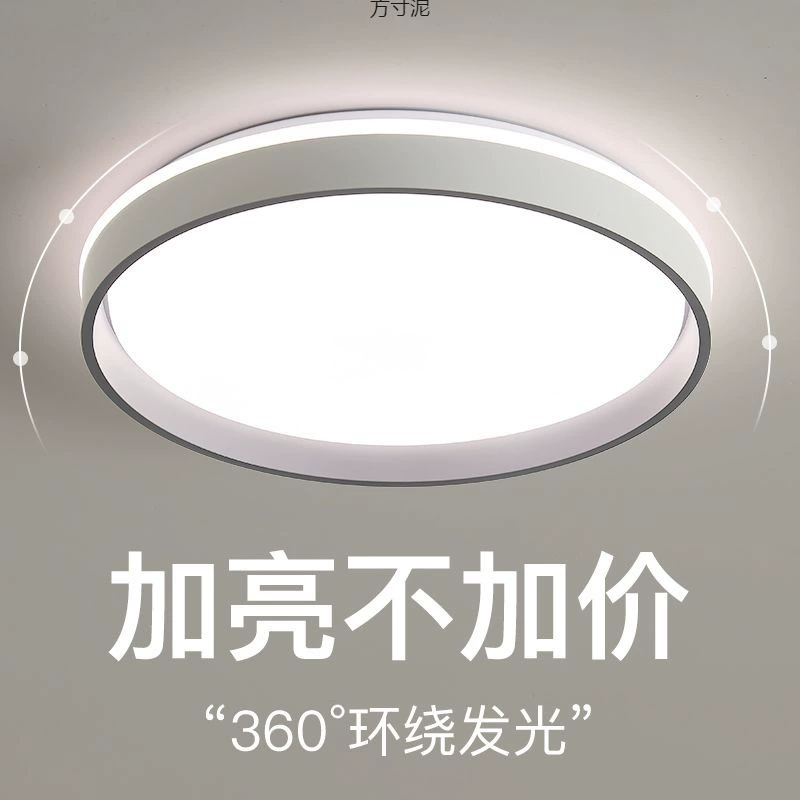 Потолочный вентилятор с LED круглыми светильниками для помещений, популярный в интернете