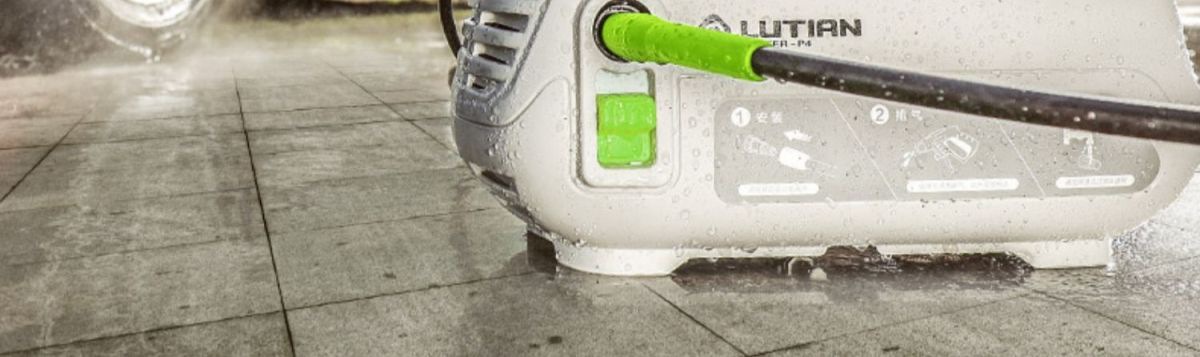 Greenfield Pufferfish Ultra-High Pressure Car Washer Household 220V Water Pump Fully Automatic Cleaning Machine Water Gun High Power Handy Gadget