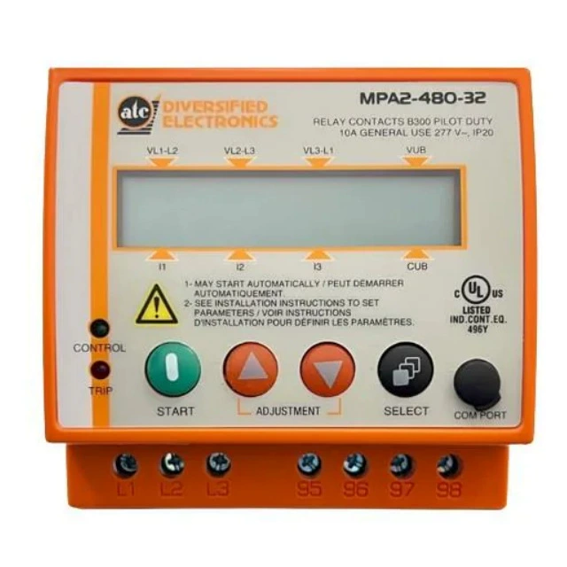 Реле промышленное диверсифицированное ATC MPA2-480-32 Agent MotorProtection