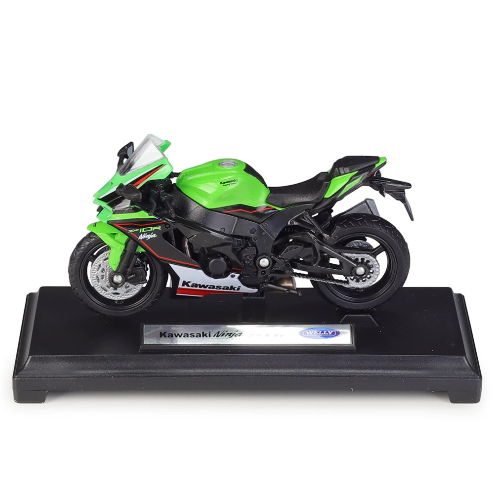 WELLY Kawasaki — реалистичная металлическая модель автомобиля, масштаб 1:12, коллекция 2021
