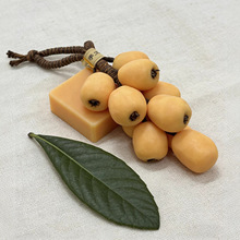 枇杷手工皂可爱葡萄手工皂枇杷果成品送礼特产旅游香皂精油皂盒装