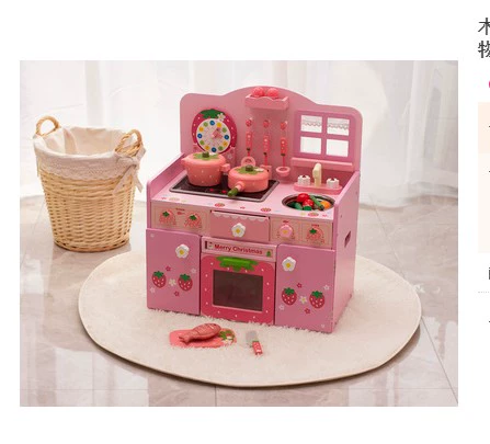 Pink alarm clock kitchen [sound light board]