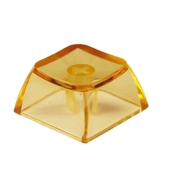Orange transparent XDA keycap