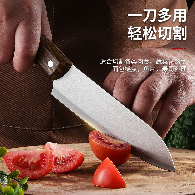 Manufacturer Specializes in Outdoor Camping and Dining Portable Family Knife Sets, Kitchen Knives for Cutting Vegetables and Fruits, Sharp and Easy to Clean