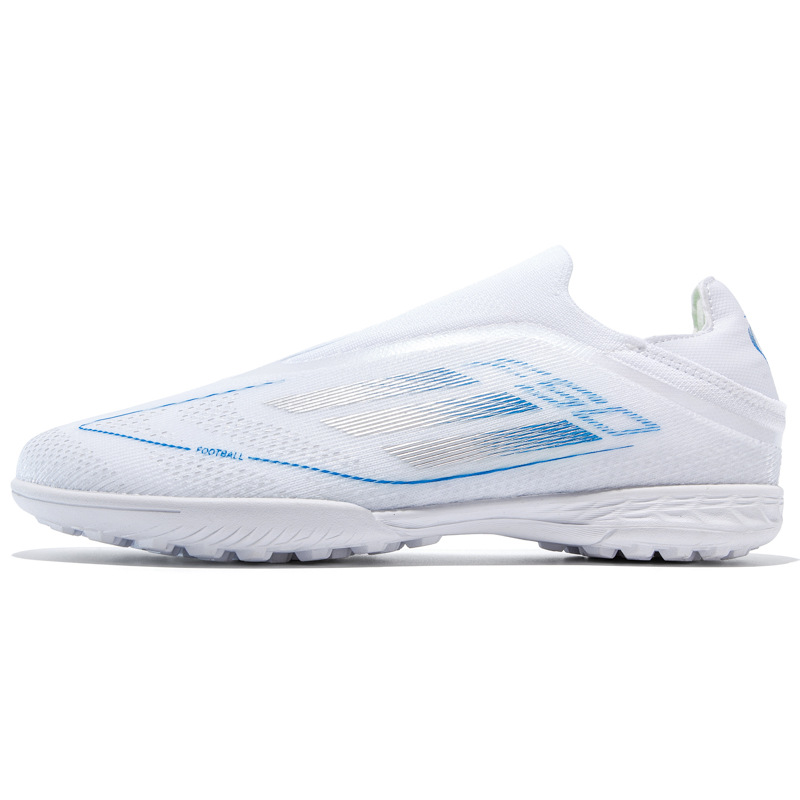 adidas F50 League Laceless Turf Soccer Shoes White