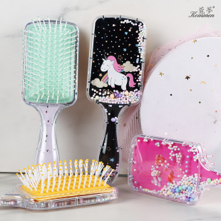 Massage Comb Girl's Home Hair Salon Comb Comb Hair Mermaid Airbag Comb Air Cushion Massage Comb Airbag Fluffy Comb