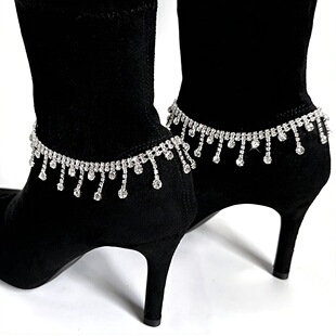H 54231 Detachable Diamond Shoe Chain �ɲ�ж��Ь� ��