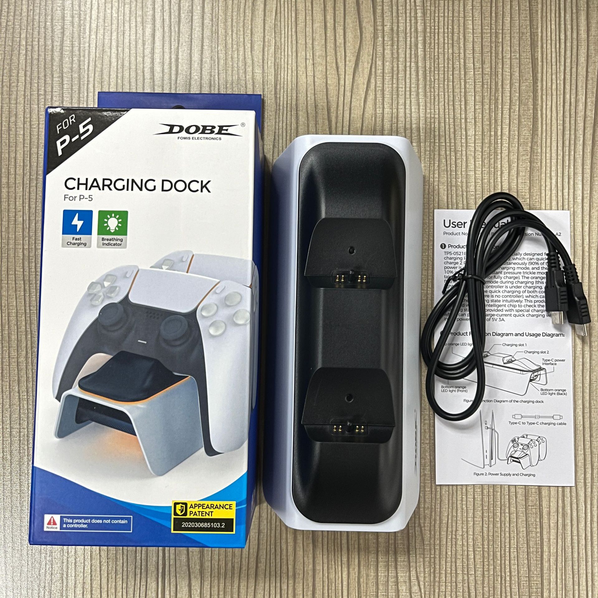 PS5 Dual Controller Charging Dock - Image 1