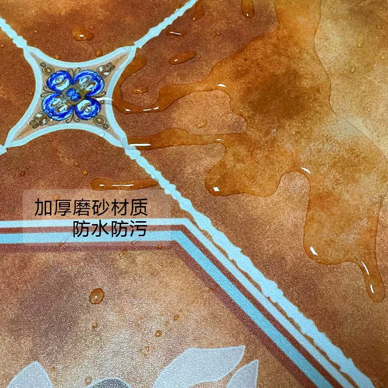 Кухня утолщенная самоклеящаяся декоративная настенная наполая наклейка для гостиной балкон отремонтированный ретро американская наклейка фабрика одна оптовая продажа