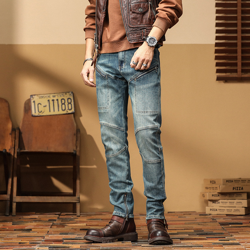 Demi-season fashionable jeans