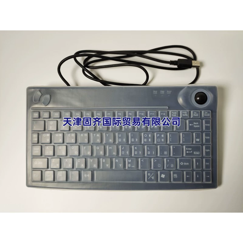 SEJIN SPR-8695TU индустриальная клавиатура, чёрная с трекболом, USB интерфейс