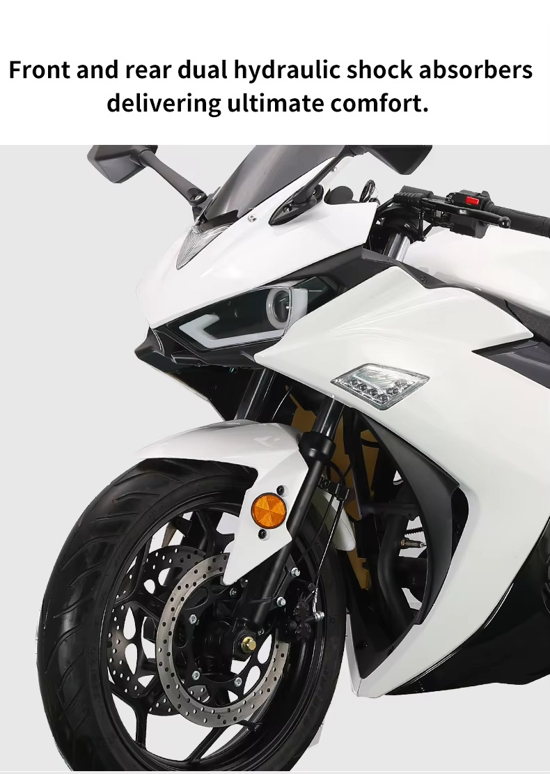 New Xixi Brand New R3 Motorcycle Sports Car Large Displacement Adult Cool High-Speed Motorcycle Racing Style Air-Cooled Water-Cooled