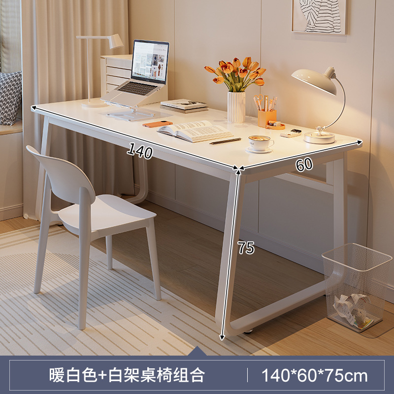 Escritorio de la computadora simple chica dormitorio pequeña mesa estudiante escritorio Workbench pequeño apartamento casa