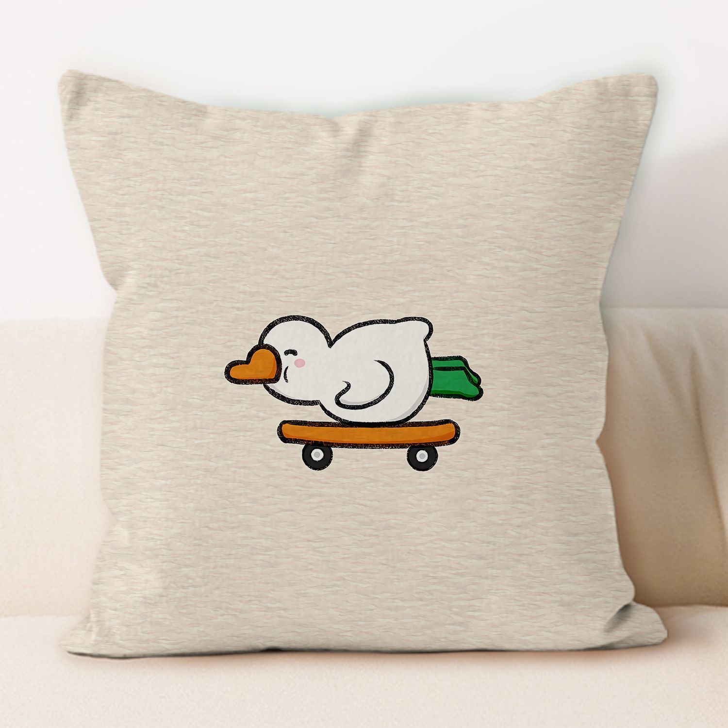 Cute and Simple Pillows for Home Sofa Decoration Pillows Car Waist Pillows Pillows Dormitory Lunch Break Pillows Pillows