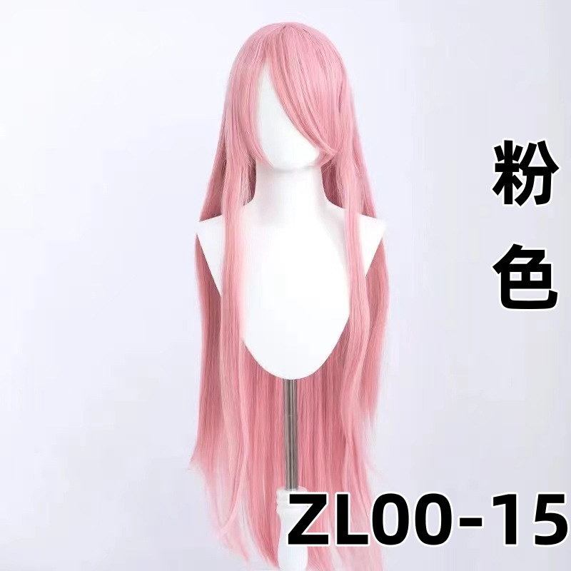 シルクユエ ユニバーサルロングストレートヘア 80cm ユニバーサルマルチカラーロング前髪ヘアスタイル cos ウィッグ 80cm ユニバーサルウィッグ|undefined