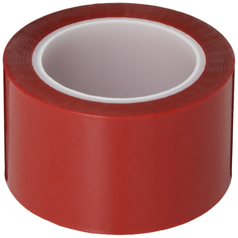 电镀喷涂红色PET高温胶带红色耐高温接驳遮蔽单面胶带无痕不残胶