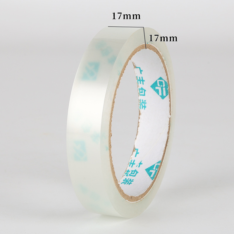 Cinta adhesiva estrecha, cinta de sellado, cinta de identificación, cinta transparente, venta al por mayor a granel, embalaje y sellado, caja completa, fuerte adhesión