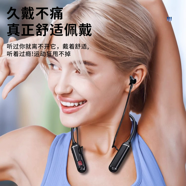 2024 новая беспроводная гарнитура-вкладыш с micro-динамиком — наушники Bluetooth, длинная непрерывная работа, гарнитура Real Bluetooth без проводов на шею