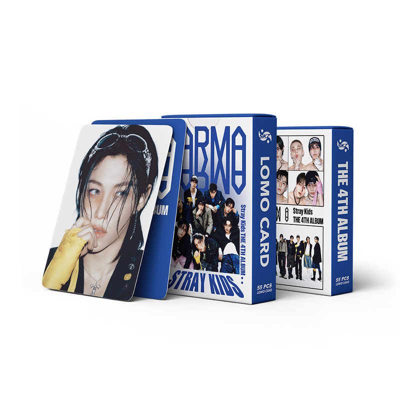 straykids相册装饰纪念lomo卡2025新款专辑KARMA4th周边照片卡片|undefined