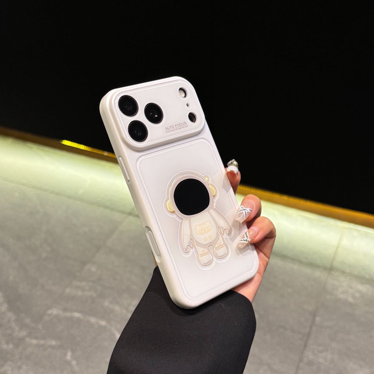Funda para iPhone de Astronauta 3D de PC, Resistente a Caídas y Antigolpes image 9