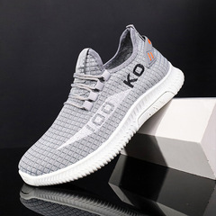 Men's shoes summer men's shoes sports new men's running breathable non-slip casual running trend student shoes for men