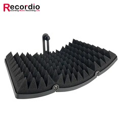 3/5麥克風隔音罩麥克風防風罩話筒支架專業降噪錄音棚電商直播K歌