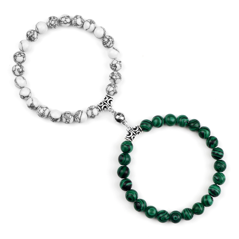 creative couple bracelets, magnet bracelets, a pair of suits for girlfriends and sisters, long distance relationship gifts_voghion.com