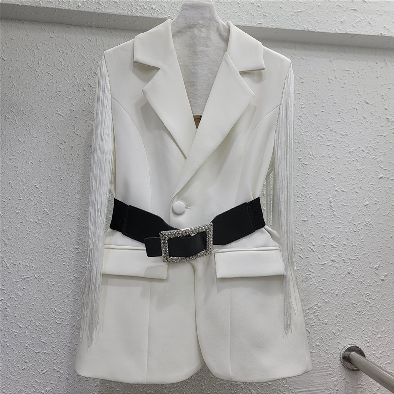 2026 nuevo diseño de chaqueta de chaqueta de chaqueta de estilo de primavera con cinturón