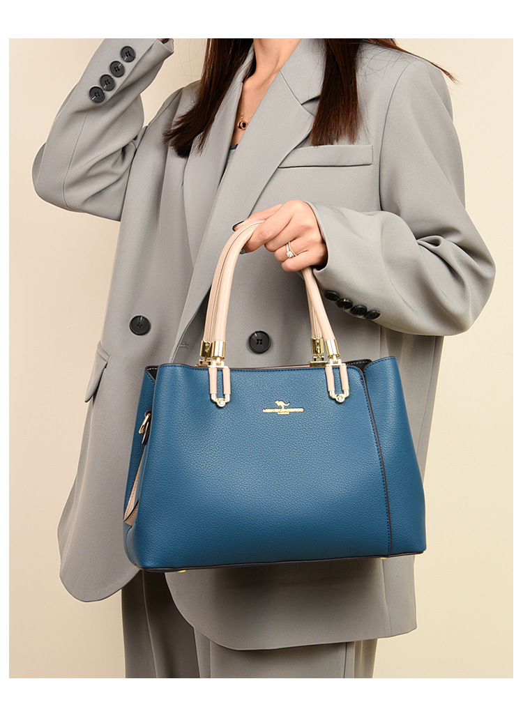 Vintage Style, Classic Style Style Women's Medium Composite Cowhide Genuine Leather Solid Color Vintage Style Classic Style Square Zipper Crossbody Bag