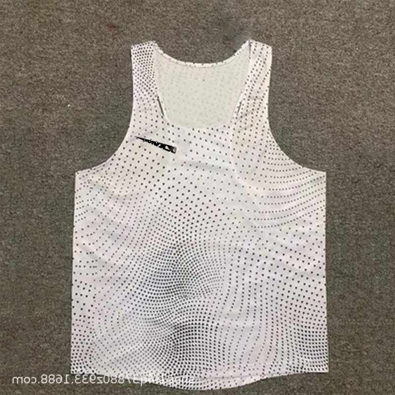 Track and field training suit, marathon running sports student professional competition vest, quick-dry breathable sports suit, stretchable