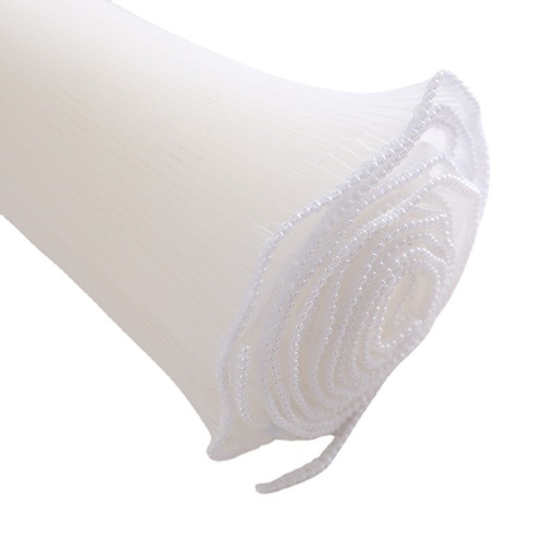 Flower Shop Flower Arrangement Transparent Pearl Wave Fabric Flower Bouquet Packaging Artistic Wave Fabric Korean Style Fresh Flower Packaging DIY Material