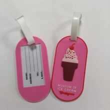 PVC行李牌行李箱吊牌创意软胶行李牌广告礼品行李牌电压行李牌