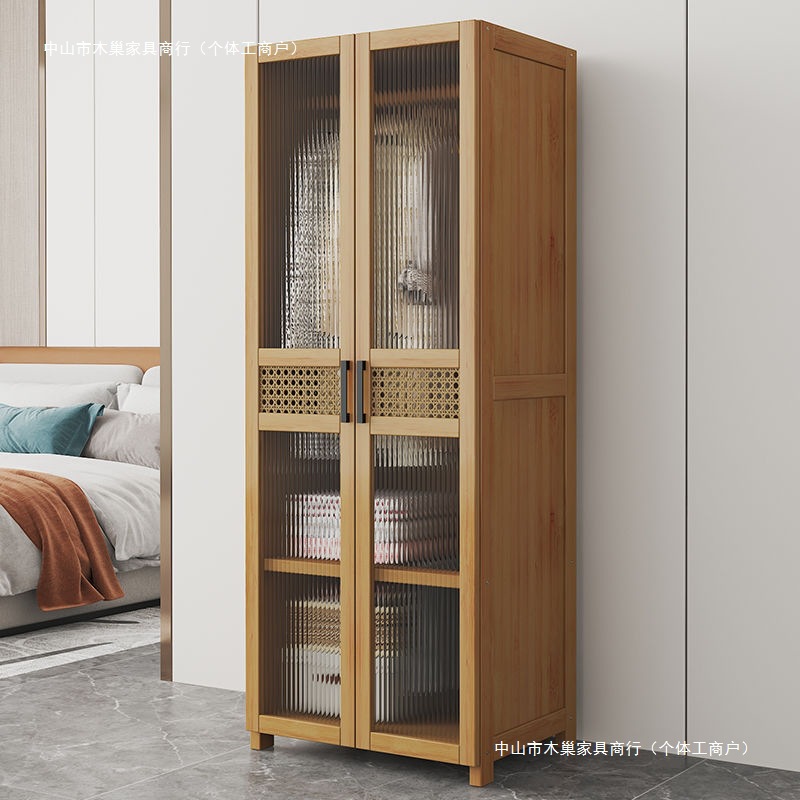 Wardrobe Rental Room Simple, Sturdy, Economical, Stable and Durable Dormitory Storage Assembly Home Bedroom Hanging Wardrobe