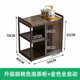 Upgraded walnut tea cabinet + gold fully automatic