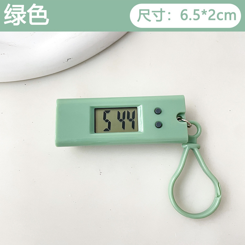 新型台形学生電子時計 静音時刻表 公務員試験専用リマインダー電子時計 小型懐中時計|undefined