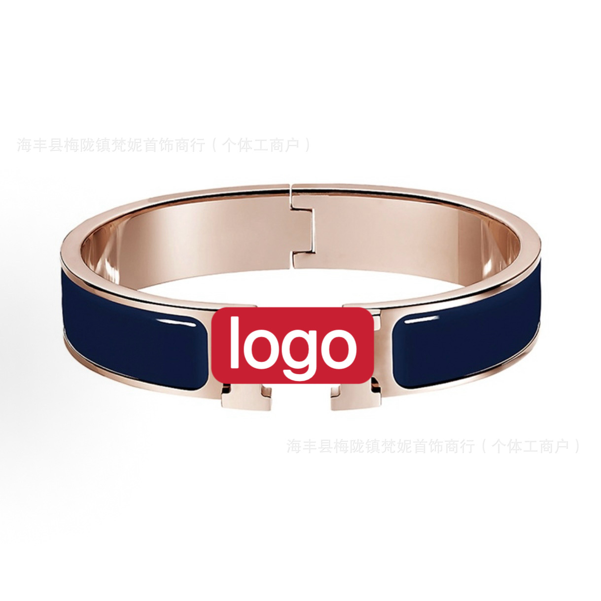 Golden bracelet, pink gold