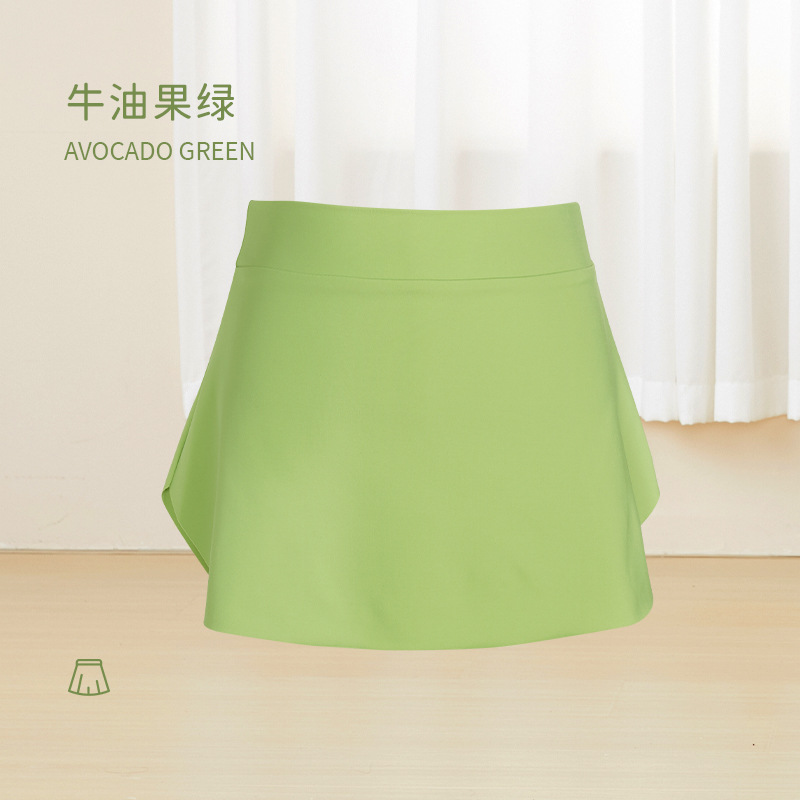 Ropa de práctica de Ballet para niños Falda de baile con volantes falda de gasa de mujer Falda de baile falda de hendidura lateral para niñas