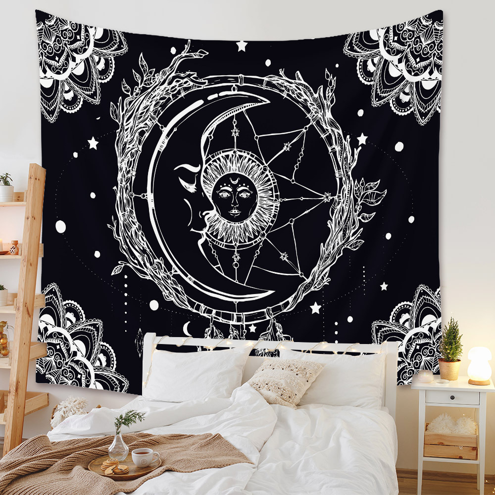 Home Cross-border Bohemian Tapestry Room Decoration Wall Cloth Mandala Decoration Cloth Tapestry display picture 126