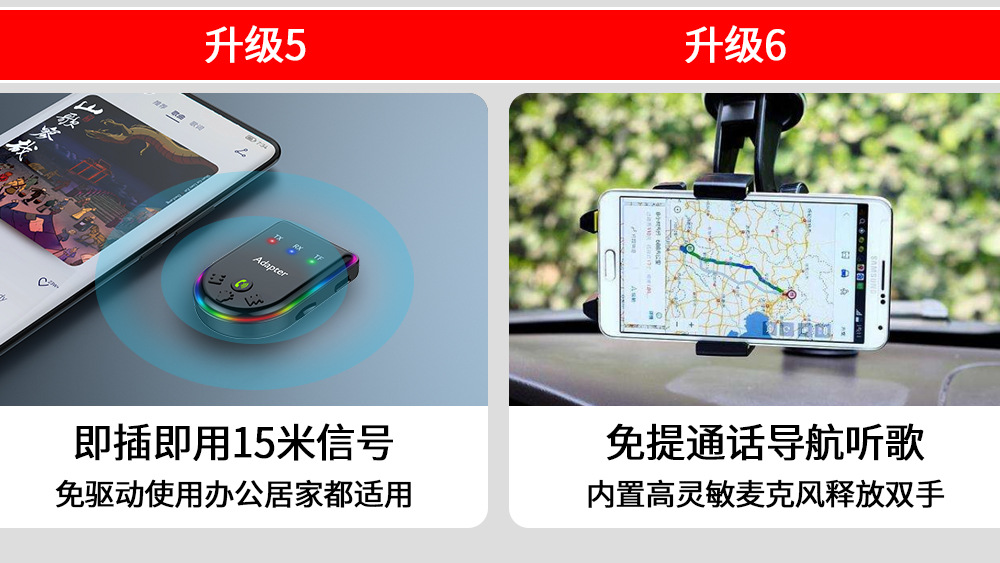 Bluetooth Converter Computer Tv Projector Transmitter / Speaker Headset Vehicle Receiver Indonesia Vietnam