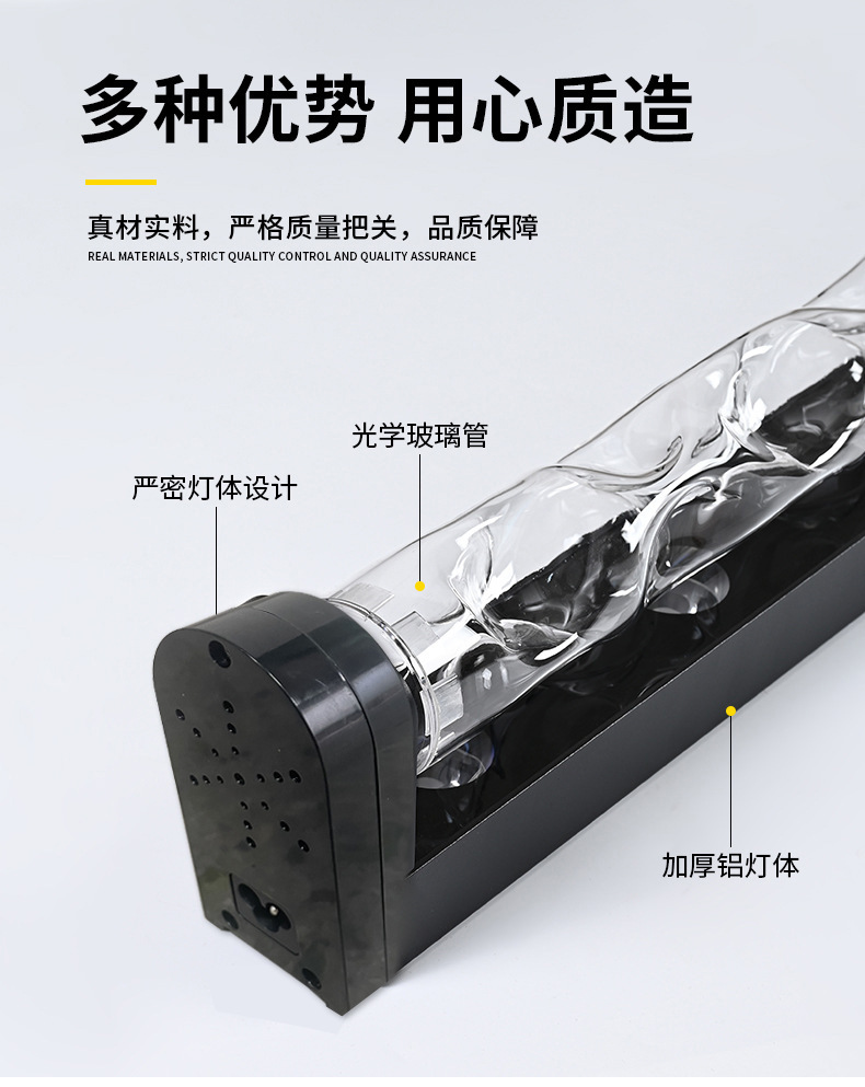 水纹灯3D动态水波纹灯led洗墙灯背景墙酒店餐厅KTV酒吧氛围投影灯-阿里巴巴