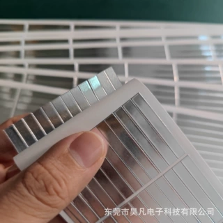 模切定制自粘铝箔胶带 耐高温电磁屏蔽铝箔贴纸 单导双导铝箔胶带
