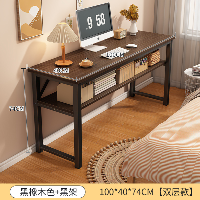 Escritorio chica dormitorio mesita de noche rectangular simple casa de alquiler escritorio blanco simple escritorio de la computadora