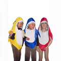 鲨鱼宝宝服装儿童cosplay鲨鱼妈妈爸爸演出服舞台表演衣服