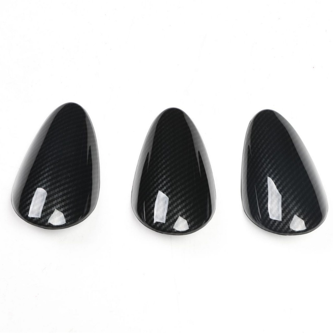 Modificación de Ventilación de Aire de Fibra de Carbono para Automóvil Modelo 370Z 08-19, con Marco de Palanca de Cambios Interior de Madera de Melocotón, en Existencia para Entrega Inmediata