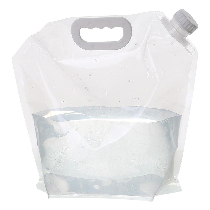 Portable Water Storage Bag, Outdoor Camping and Picnic Large-Capacity Water Storage Bag with Handle, Foldable Water Storage Bag