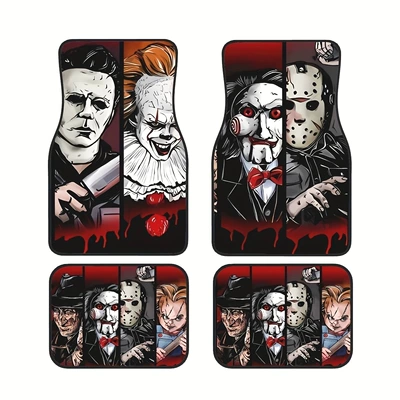 Movie Clown Crystal Velvet Car Floor – Avtomobil döşəmə paspasları